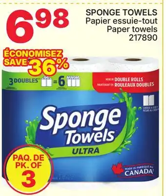 Rossy SPONGE TOWELS Paper towels offer
