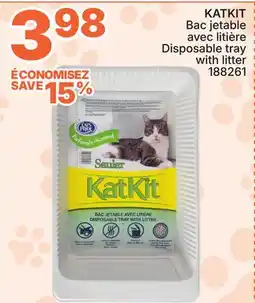 Rossy KATKIT Disposable tray with litter offer