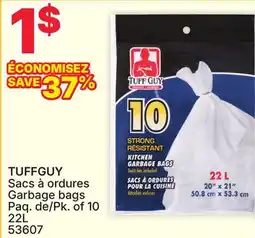 Rossy TUFFGUY Garbage bags offer