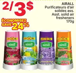 Rossy AIRALL Asst. solid air fresheners offer