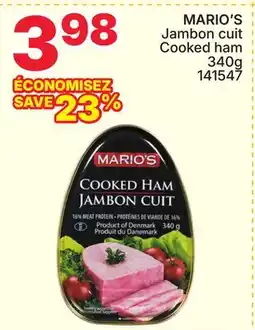 Rossy MARIO'S Cooked ham offer