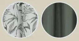 Canac VERTUO Semi-Opaque Grommet Curtains Foresta 54in.x84in.Pkg/2 offer