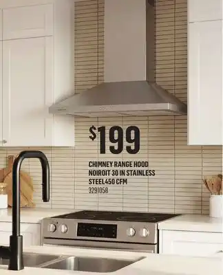 Canac Chimney Range Hood offer