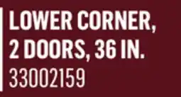 Canac Lower Unit offer