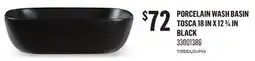 Canac Porcelain Wash Basin Tosca 18 in x 12 3/4 in offer
