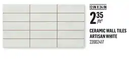 Canac Ceramic Wall Tiles offer
