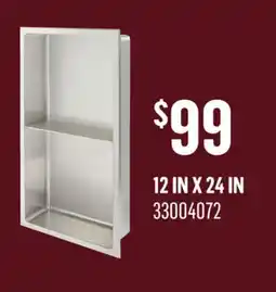 Canac Shower Niche Stainless offer