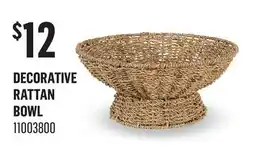 Canac Decorative Rattan Bowl offer