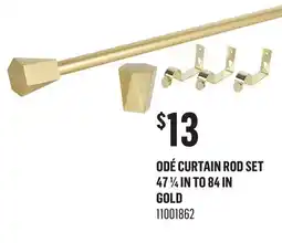 Canac Odé Curtain Rod Set 47 1/4 in to 84 in offer
