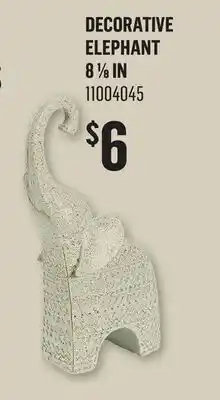 Canac Decorative Elephant offer