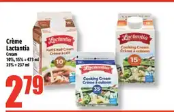 Bonanza Crème Lactantia offer