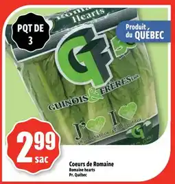 Bonanza Coeurs de Romaine offer