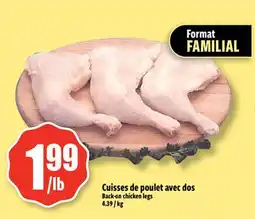 Bonanza Cuisses de poulet avec dos offer