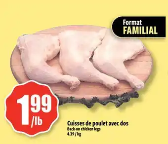 Bonanza Cuisses de poulet avec dos offer