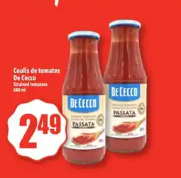 Bonanza Coulis de tomates De Cecco offer