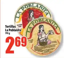 Bonanza Tortillas La Poblanita offer