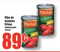 Bonanza Pâte de tomates Primo offer