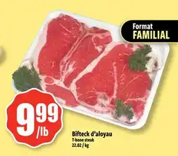 Bonanza Bifteck d'aloyau offer