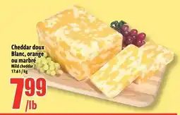 Bonanza Cheddar doux Blanc, orange ou marbré offer