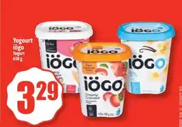 Bonanza Yogourt iögo offer