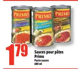 Bonanza Sauces pour pâtes Primo offer