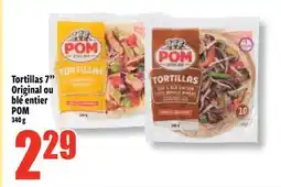 Bonanza Tortillas 7 Original ou blé entier POM offer