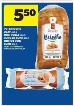 Real Canadian Superstore PC Brioche offer