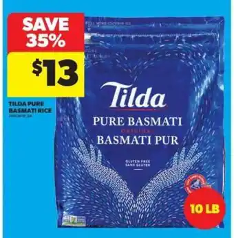 Real Canadian Superstore Tilda Pure Basmati Rice offer