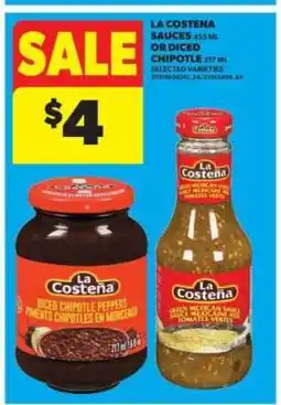 Real Canadian Superstore La Costena Sauces or Diced Chipotle offer