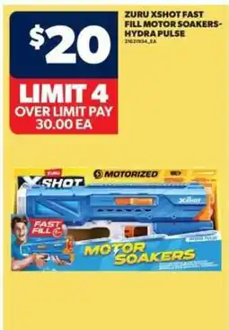 Real Canadian Superstore Zuru XShot Fast Fill Motor Soakers - Hydra Pulse offer