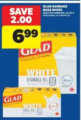 Real Canadian Superstore GLAD Garbage Bags White offer