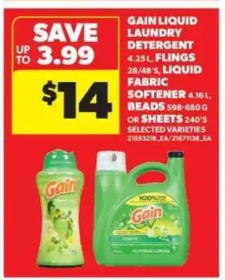 Real Canadian Superstore Gain Laundry Products offer