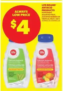 Real Canadian Superstore Life Brand Antacid Products offer