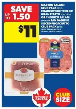 Real Canadian Superstore Mastro Salami Club Pack offer