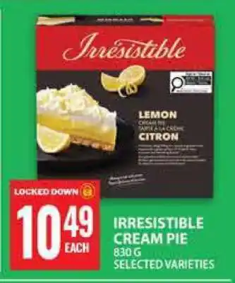 Irresistible Cream Pie
