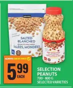 Food Basics SELECTION PEANUTS offer