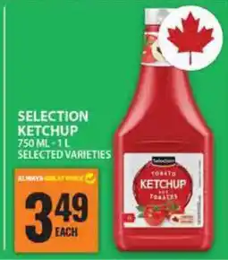Food Basics SELECTION KETCHUP offer