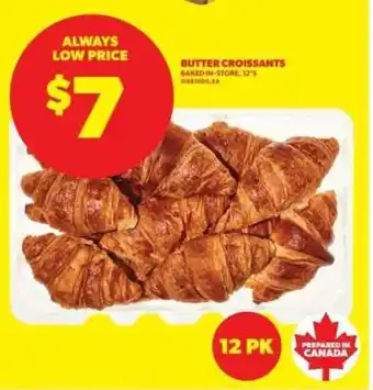 Real Canadian Superstore Butter Croissants offer
