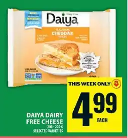 Food Basics DAIYA DAIRY FREE CHEESE offer