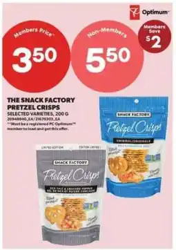 Real Canadian Superstore The Snack Factory Pretzel Crisps offer