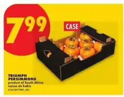 No Frills TRIUMPH PERSIMMONS offer