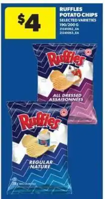 Real Canadian Superstore Ruffles Potato Chips offer