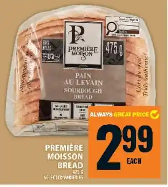 Food Basics Premiere Moisson Bread offer