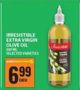 Food Basics Irresistible Extra Virgin Olive Oil offer