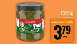 Food Basics Irresistible Basil Pesto offer