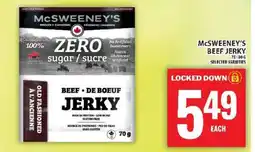 Food Basics McSweeney's Beef Jerky offer