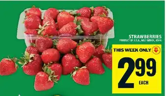 Food Basics Strawberries offer