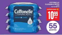 Food Basics COTTONELLE FLUSHABLE WIPES offer