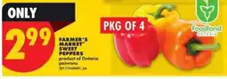 No Frills Farmer's Market Sweet Peppers offer