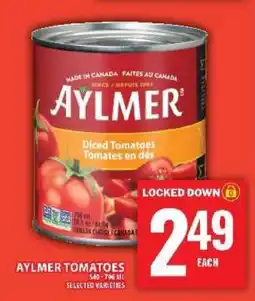 Food Basics AYLMER TOMATOES offer